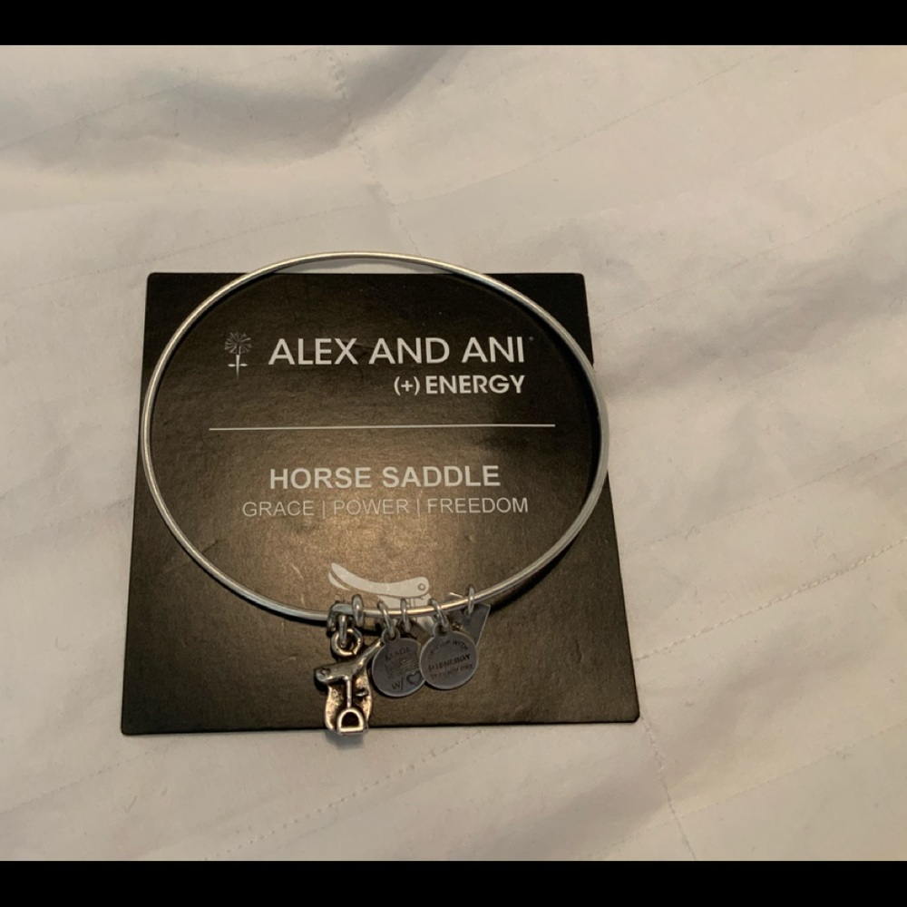 6 assorted Alex and ani bracelets